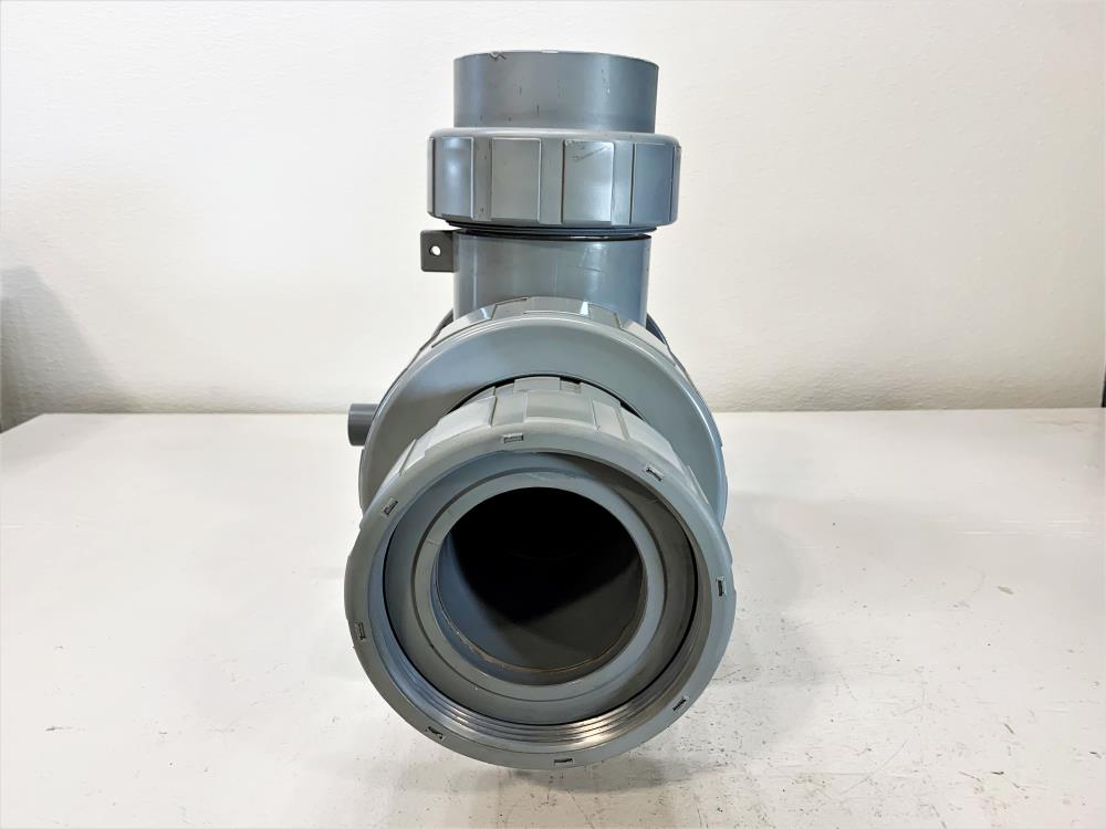 Hayward 4" CPVC 3-Way Ball Valve 